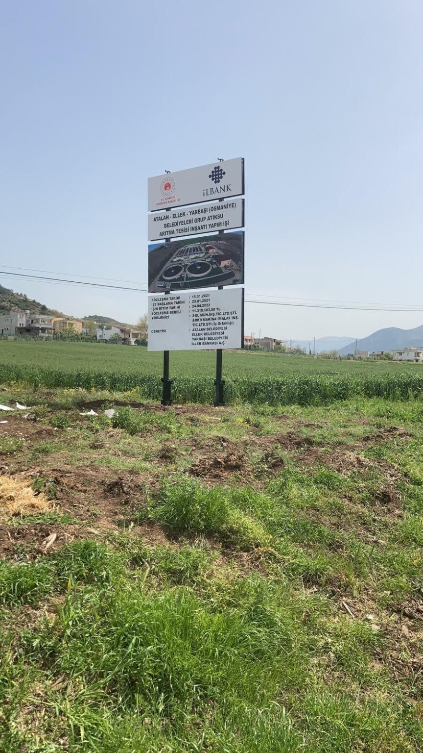 iller bankası totem tabelası